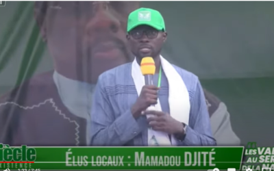 Dr Mamadou Djitté, Responsable des élus locaux du PUR – Méga Meeting des 25 ans du PUR