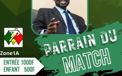 Commune de Thiès-Ouest : Dr Mamadou DJITTE Parrain du match entre l’ASC Jalore et l’ASC Gouney Randoulène le samedi 09 septembre 2023 à 16 h au stade Maniang SOUMARE