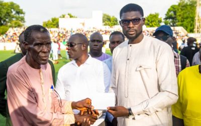 Commune de Thiès-Ouest : Dr Mamadou DJITTE soutient et accompagne les médias sportifs locaux