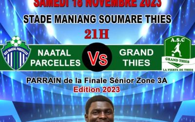Dr Mamadou DJITTE parrain de la finale sénior zone 3A édition 2023