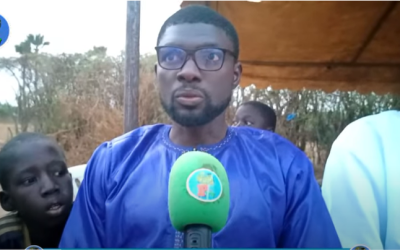 Dr Mamadou DJITTE, Maire de la Commune de Thiès-Ouest, parrain de la final du tournoi organiser par ASC Darou TOURE, édition 2023