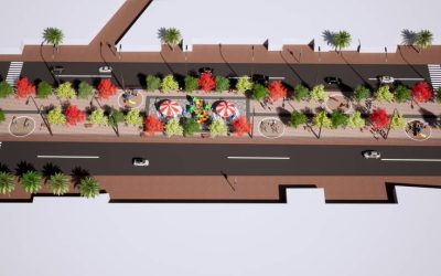 Commune de Thiès-Ouest : Maquette du boulevard Barthimée