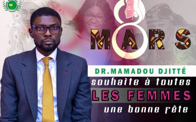 À l’occasion de la journée internationale des droits de la femme, je souhaite à toutes les femmes du monde: grands-mères, tantes, mères, sœurs, épouses, amies, collègues et filles UNE JOUEUSE JOURNÉE DE 08 MARS.