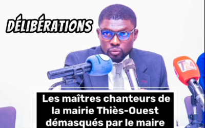 Commune de Thiès-Ouest : Le Maire, Dr Mamadou DJITTE, répond à ses détracteurs… (Version Française)